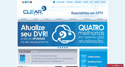 Desktop Screenshot of clearcftv.com.br